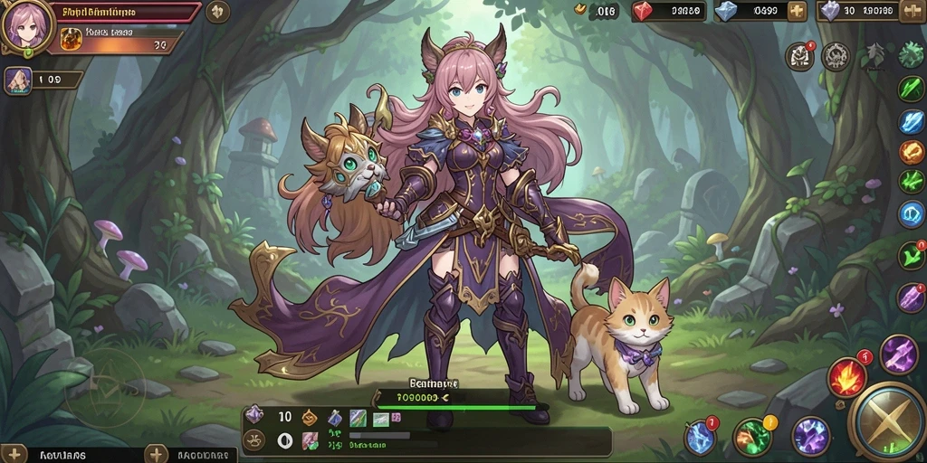 k234 - UI yang ramah pengguna memudahkan navigasi dalam game.